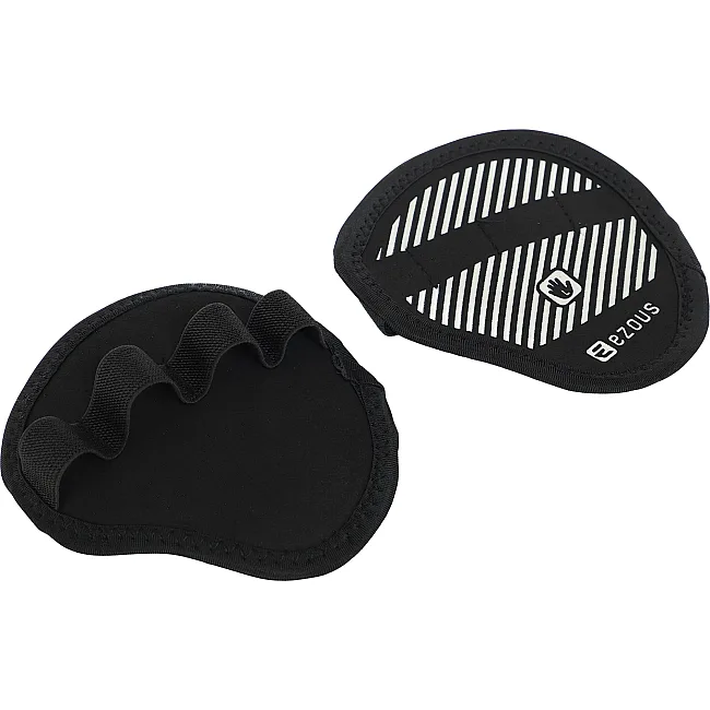 Накладки атлетические нескользящие Грипад GRIPAD WorkOut ROUND HAND PROTECTION EZOUS D-02 (Черный)