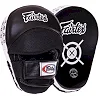 Лапа боксерская изогнутая тренировочная кожа FAIRTEX
 BO-3362 25x19x9см 2штуки (Синий)