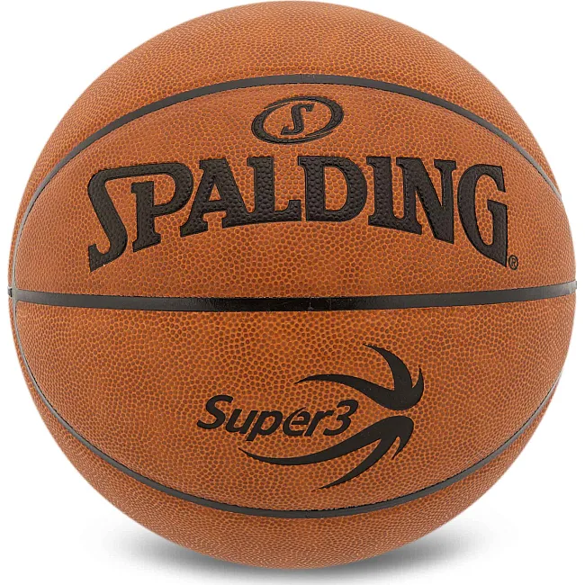 Баскетбольний м'яч
 SPALDING SUPER3 78036Y
 7 (Коричневий)