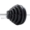Блин для штанги обрезиненный
 LiveUp LP8330-15 ø50мм 15кг