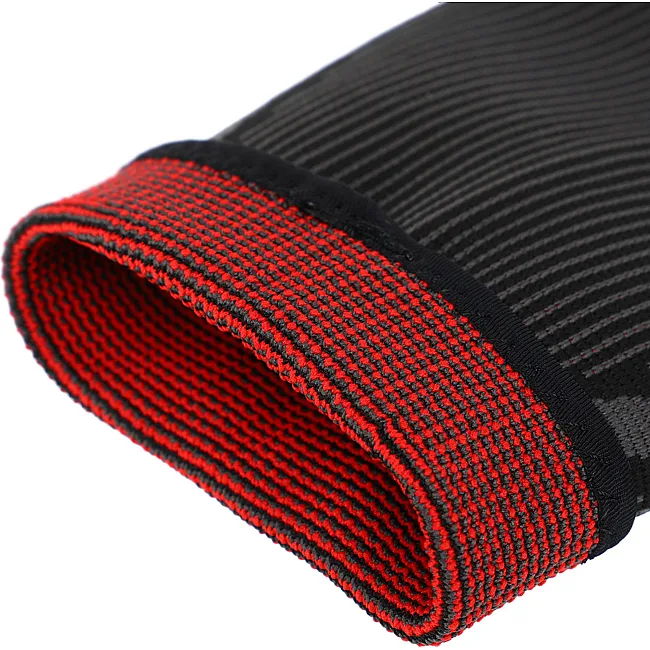 Бандаж эластичный удлинённый компрессионный на голень и колено Knee compression sleeve SIBOTE ST-7218 1шт