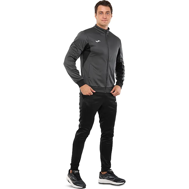 Спортивный костюм
 кофта на молнии и брюки JOMA

 DERBY 103120-151 4XS-XXL (Черный)