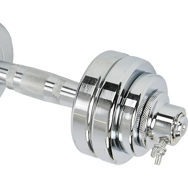 Разборные гантели
 стальные хромированные 15кг SP-SPORT
 TA-8056-15 2шт по 7,5кг хром