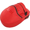 Лапа боксерская изогнутая тренировочная кожа HARD TOUCH BO-4231 19x5x25см 2штуки (Белый)