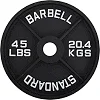 Блины диски стальные окрашенные STANDARD SC-80103-45LB 50мм 20,4кг