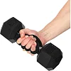 Накладки атлетические нескользящие Грипад GRIPAD WorkOut ROUND HAND PROTECTION EZOUS D-02 (Черный)