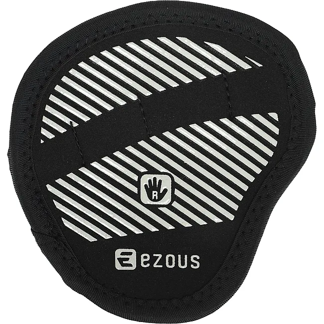 Накладки атлетические нескользящие Грипад GRIPAD WorkOut ROUND HAND PROTECTION EZOUS D-02 (Черный)