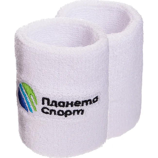 Спортивный напульсник впитывающий влагу SP-SPORT BC-2971 1шт (Белый)