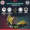 Капа для бокса OPRO Instant Eyes взрослая (возраст 11+) Black/Green (art.102524001)