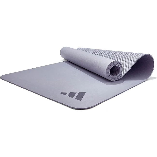 Килимок для йоги Adidas Premium Yoga Mat сірий 176 х 61 х 0,5 см