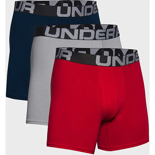 Труси UNDER ARMOUR Charged Cotton 6in 3 Pack чоловічі