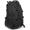 Штурмовой тактический рюкзак трехдневный SILVER KNIGHT 9386 50х30х19см 28л (Черный)