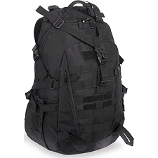 Штурмовой тактический рюкзак трехдневный SILVER KNIGHT 9386 50х30х19см 28л (Черный)