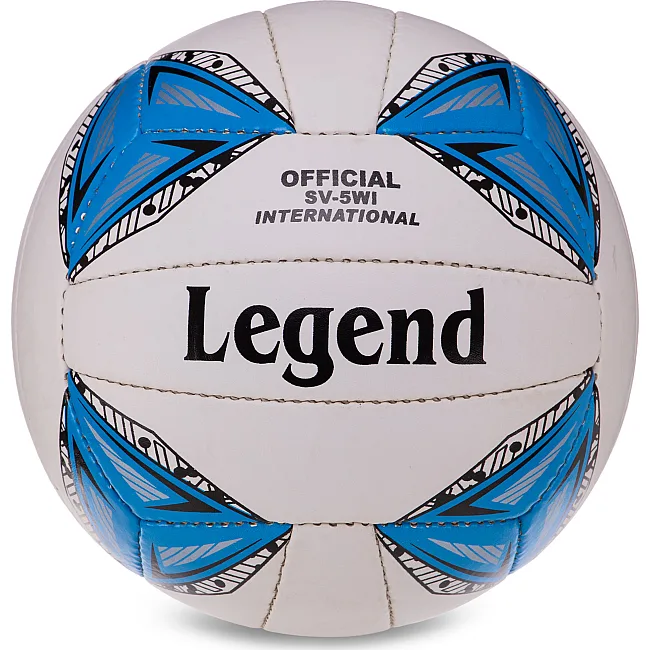 Волейбольный мяч
 LEGEND VB-3127 №5 PU (Белый-синий)