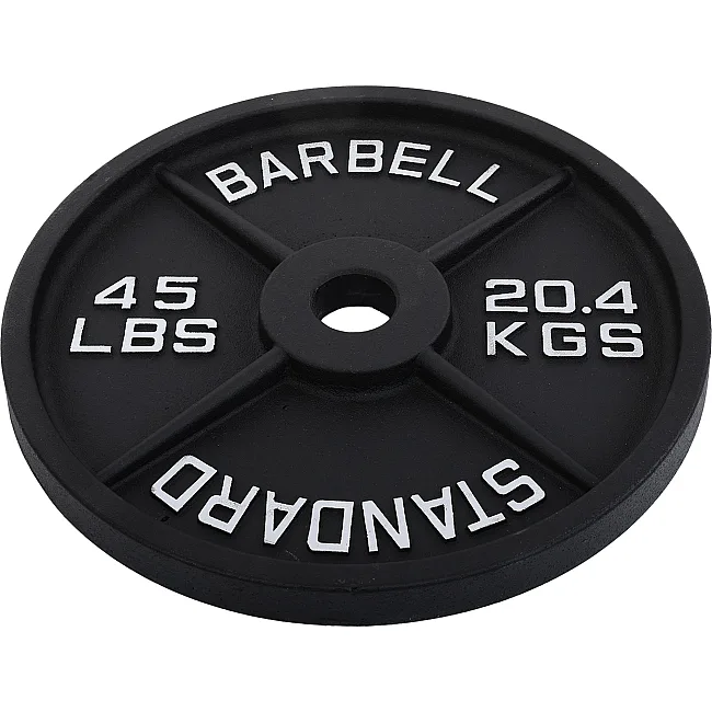 Блины диски стальные окрашенные STANDARD SC-80103-45LB 50мм 20,4кг