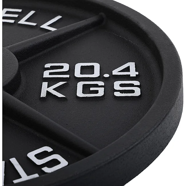 Блины диски стальные окрашенные STANDARD SC-80103-45LB 50мм 20,4кг