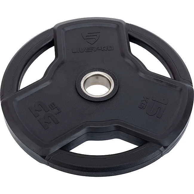 Блин для штанги обрезиненный
 LiveUp LP8330-15 ø50мм 15кг