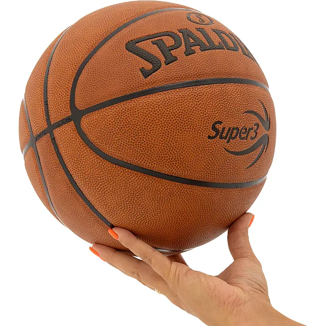 Баскетбольний м'яч
 SPALDING SUPER3 78036Y
 7 (Коричневий)