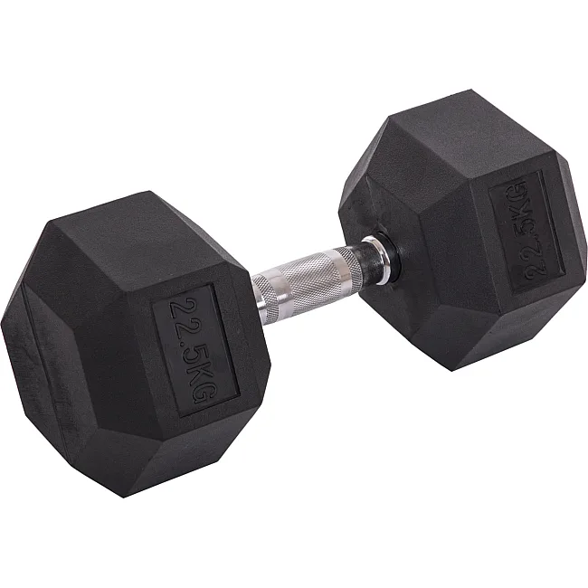 Гантель шестигранний
 гексагональна
 ZELART
 TA-2679-22_5 1шт 22,5кг