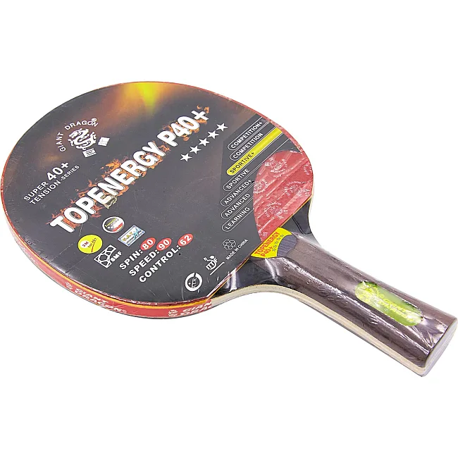 Ракетка для настільного тенісу GIANT DRAGON TOPENERGY P40+ 5star MT-6509 ST12501P40
