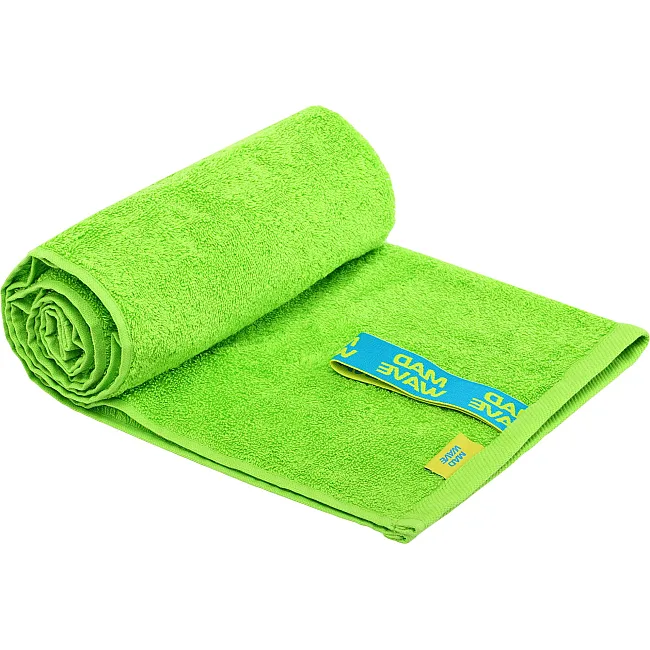 Спортивное полотенце
 из микрофибры MADWAVE
 COTTON SOFT TERRY M0762011 100х50см (Зеленый)