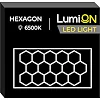 Светильник светодиодный шестиугольный LumiOn L0-5, 485 x 244 см