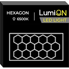 Светильник светодиодный шестиугольный LumiOn L0-5, 485 x 244 см