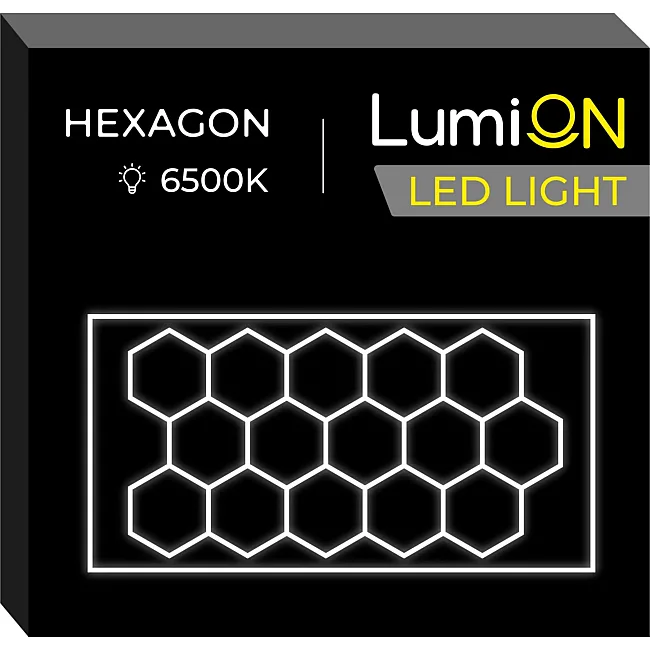 Светильник светодиодный шестиугольный LumiOn L0-5, 485 x 244 см
