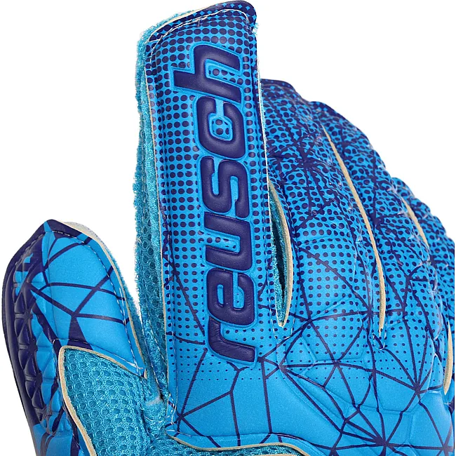 Вратарские перчатки
 с защитой пальцев REUSCH FB-915B (Желтый-красный)
