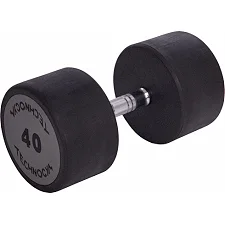 Гантель профессиональная с полиуретановым покрытием TECHNOGYM LN-1254-40 1шт 40кг
