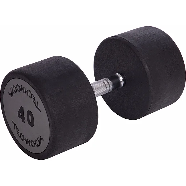 Гантель профессиональная
 с полиуретановым покрытием TECHNOGYM LN-1254-40 1шт 40кг