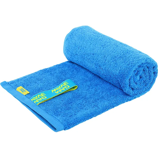 Спортивное полотенце
 из микрофибры MADWAVE
 COTTON SOFT TERRY M0762011 100х50см (Зеленый)