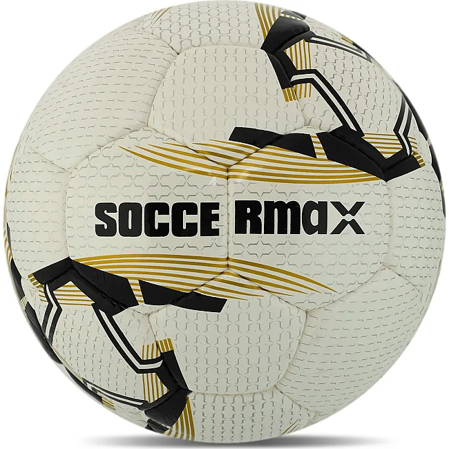 Футбольный мяч SOCCERMAX FIFA FB-7996 №5 PU (Белый-золотой)
