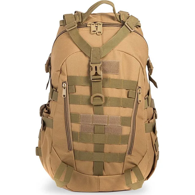 Штурмовой тактический рюкзак
 трехдневный SILVER KNIGHT 9386
 50х30х19см 28л (Черный)