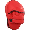 Лапа боксерская изогнутая тренировочная кожа HARD TOUCH BO-4231 19x5x25см 2штуки (Белый)