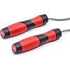 Скакалка REEBOK Premium Skipping Rope черная, красная 280 см