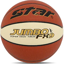 Баскетбольний м'яч STARJUMBO FX9 BB426-25 6 (Оранжево-білий)