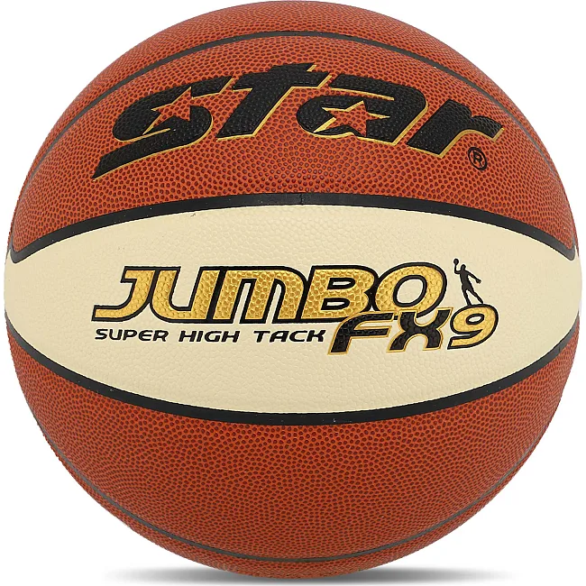 Баскетбольний м'яч
 STARJUMBO FX9 BB426-25
 6 (Помаранчевий-білий)