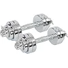 Разборные гантели
 стальные хромированные 15кг SP-SPORT
 TA-8056-15 2шт по 7,5кг хром