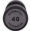 Гантель профессиональная
 с полиуретановым покрытием TECHNOGYM LN-1254-40 1шт 40кг