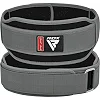 Пояс для тяжелой атлетики RDX RX5 Double Belt неопреновый Grey