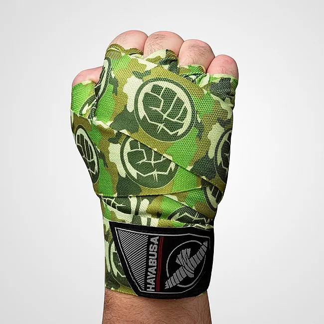 Бинты для бокса HAYABUSA Marvel Hero Elite Hulk