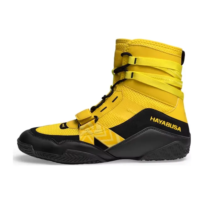Боксерки для бокса HAYABUSA Strike Yellow