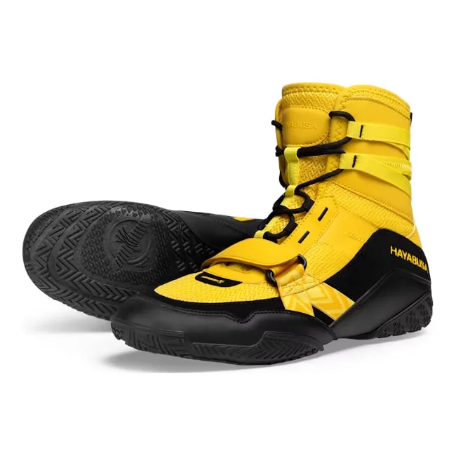 Боксерки для бокса HAYABUSA Strike Yellow