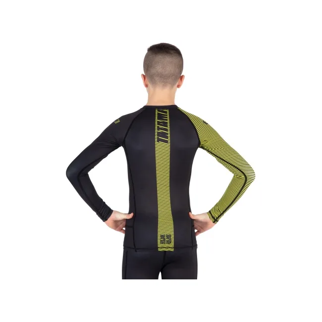 Рашгард для детей Tatami Essential 3.0 Black Yellow