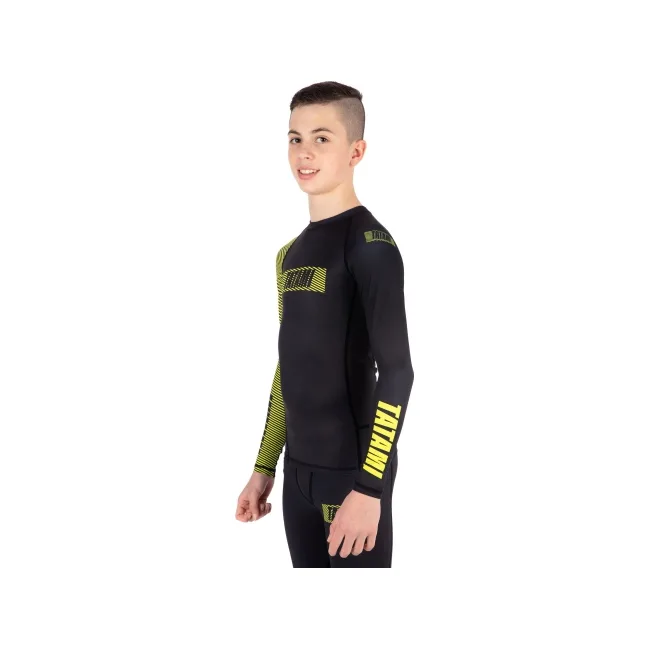 Рашгард для детей Tatami Essential 3.0 Black Yellow