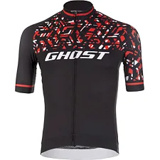 Джерси GHOST Racing Jersey Short blk/red/wht