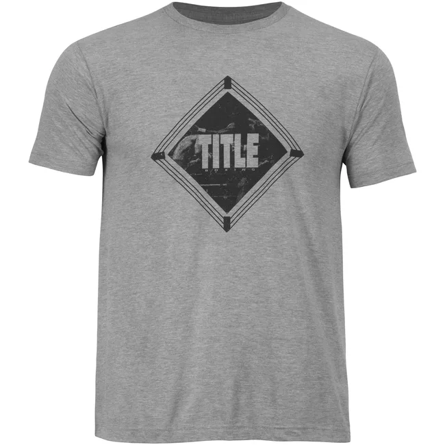 Футболка мужская TITLE Boxing Snapshot Tee Grey