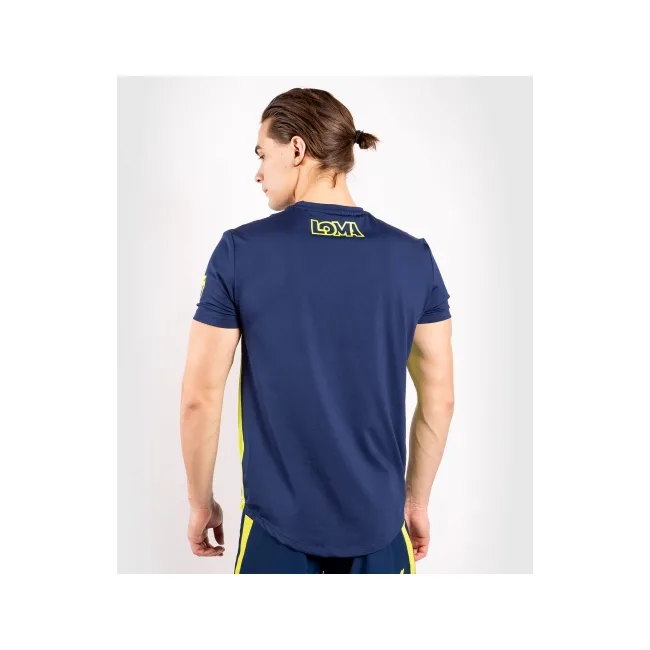 Футболка Venum Origins Dry Tech Loma Edition Blue Yellow