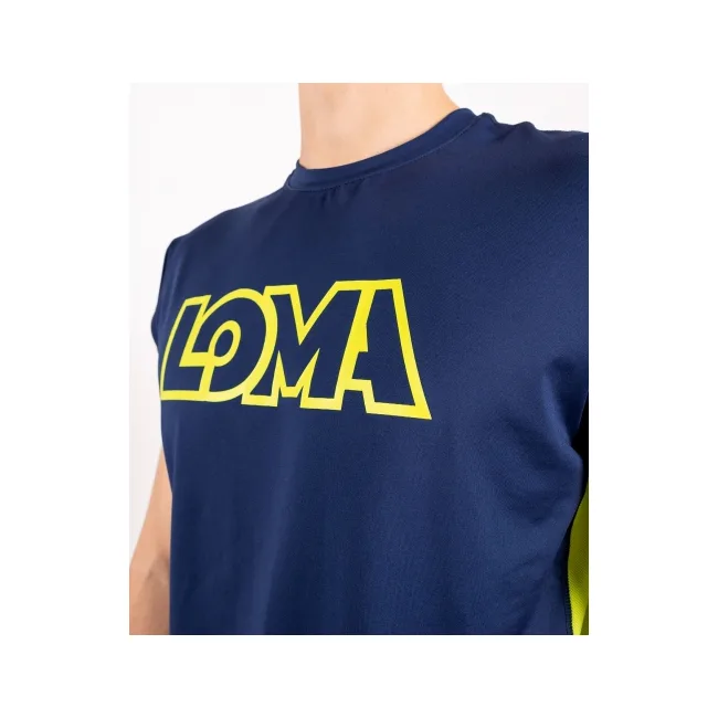 Футболка Venum Origins Dry Tech Loma Edition Blue Yellow
